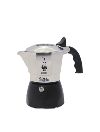 Bialetti Brikka für  2 Tassen Aluminium