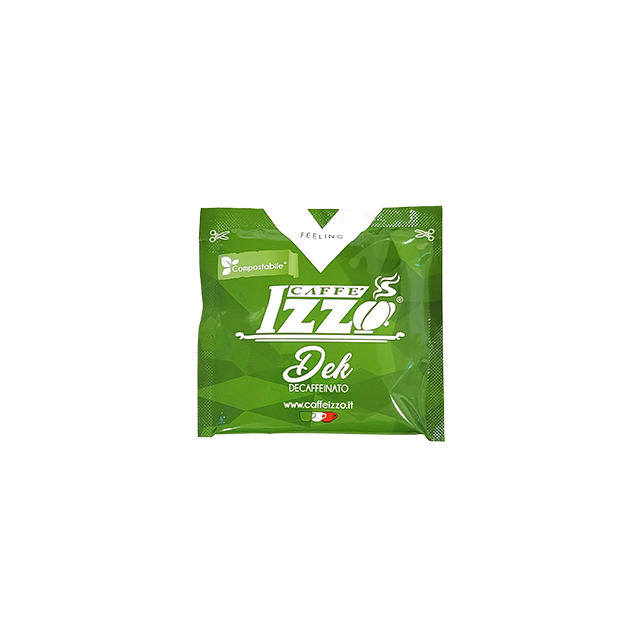 Caffe Izzo - Decaffeinato - 100% Arabica - 18 ESE Pods