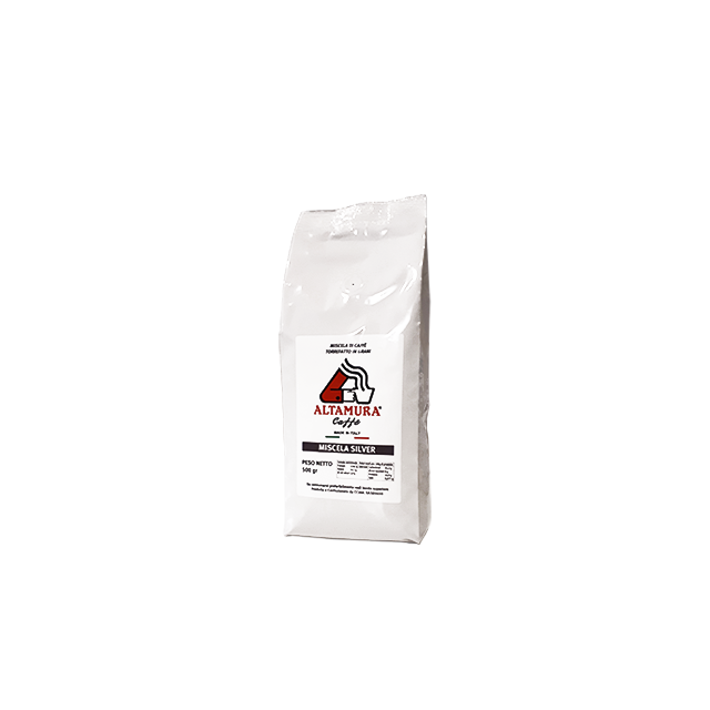Caffè Altamura Silber - 60% Arabica - 500g ganze Bohne