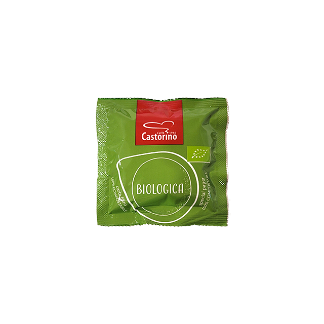 Castorino - Biologica - 100% Arabica - 150 ESE Pods
