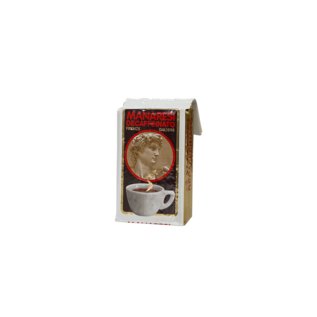 Caffe Manaresi - Decaffeinato - 90% Arabica - 250g preground for Stove Top