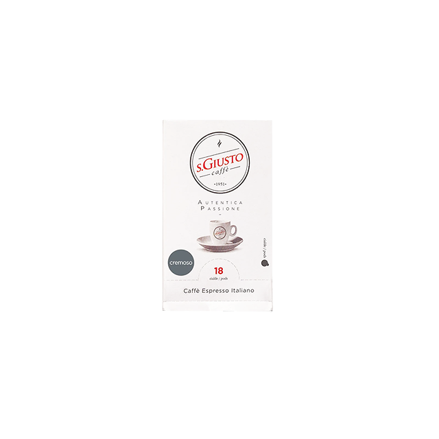 S.Giusto Caffè - Cremoso – 50% Arabica - 144 ESE Tabs