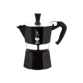 MOKAページ Bialetti Moka for 3 Cups Aluminium Black