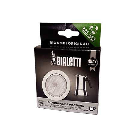 Bialetti Gaskets and Filterplates for Modell Venus 10 Cups