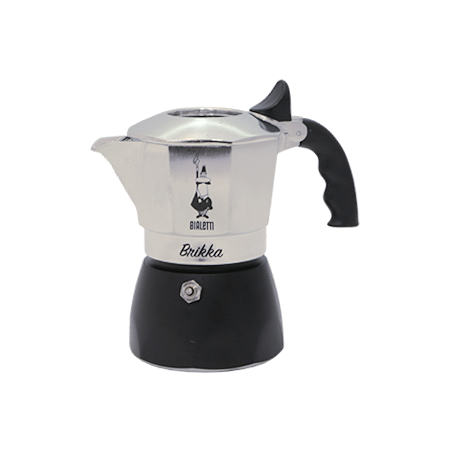 Bialetti Brikka NEW 4 Cup Stove Top Espresso Maker