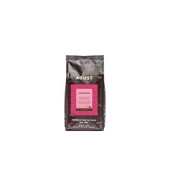 Caffe Agust - Espresso Cremoso 250g gemahlen für Espressokocher