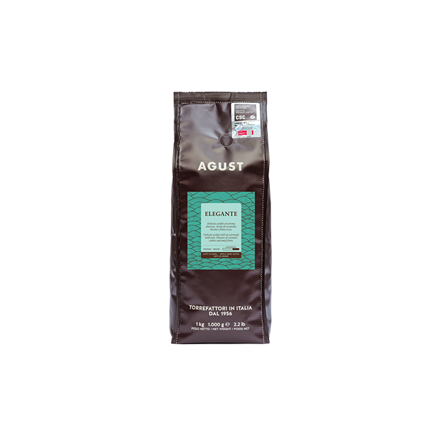 Caffe Agust - Espresso 1000g ganze Bohne aus der Lombardei