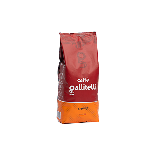 Caffè Gallitelli - Crema - 100% Robusta - 1000g Bohne