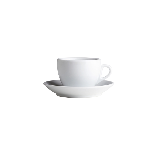 Nuova Point - Dickwandige Cappuccinotasse Palermo mit Untertasse (145ml)