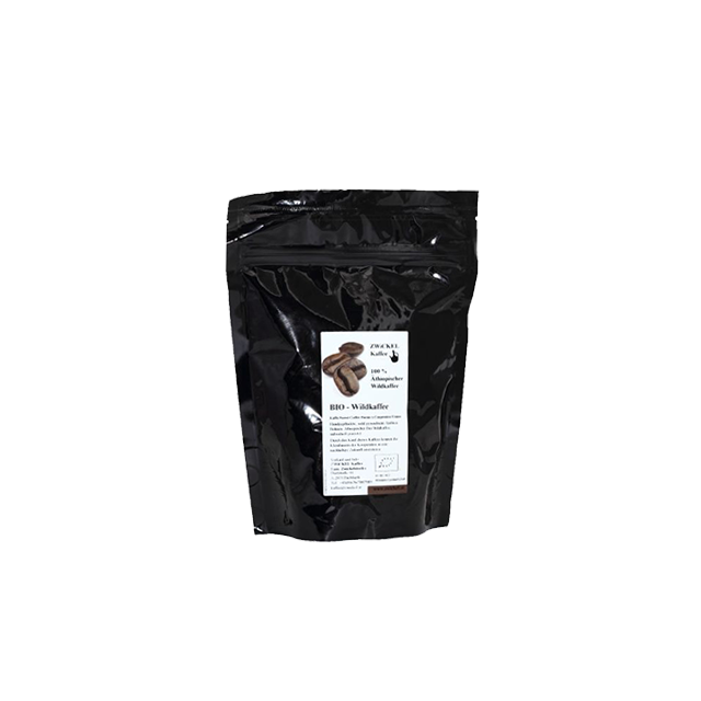 Organic Wild Coffee from Ethiopia - 500g whole beans