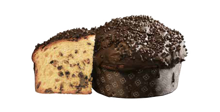 Panettone con choccolato Panettone con choccolato