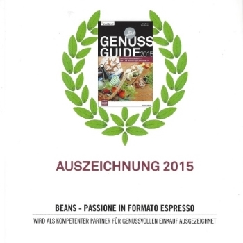Beans Genuss Guide 2015 Reward Beans Genuss Guide 2015 Reward