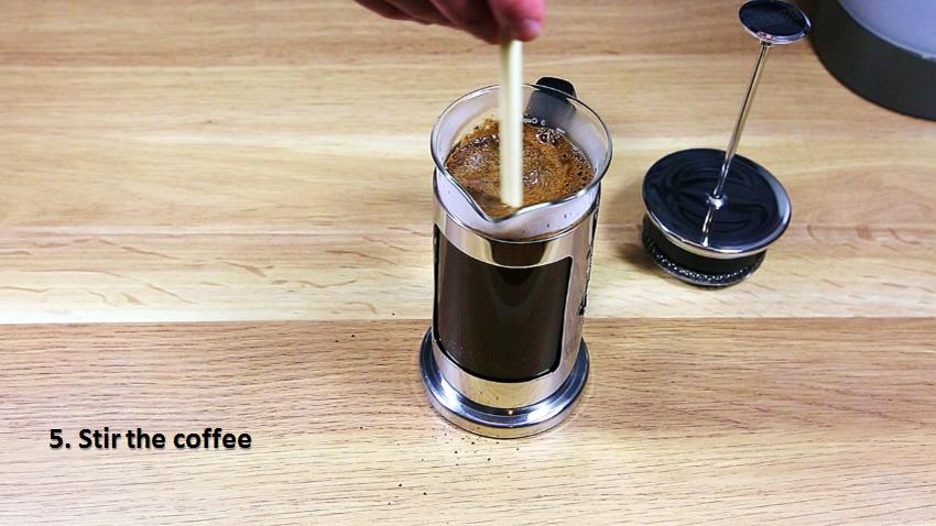 Brewing guide - French Press - stir Brewing guide - French Press - stir