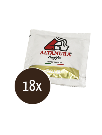 Altamura Gold ESE pads at Beans coffee specialties Vienna